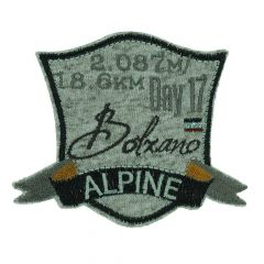 HKM Iron-on patch ALPINE - 5pcs