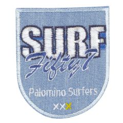 HKM Iron-on patches surf fifty 7 - 5pcs