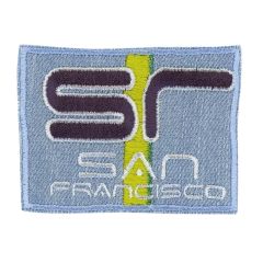 HKM Iron-on patches sr San Francisco - 5pcs
