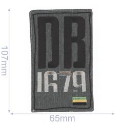 HKM Iron-on patch DR-DB 1679 - 5pcs