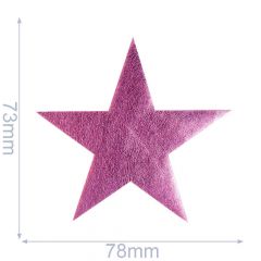 HKM Iron-on patch star pastel - 3pcs