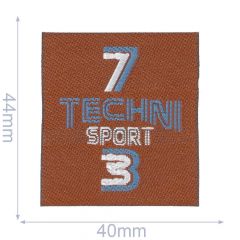 HKM Iron-on patch 7 techni sport 3 - 5pcs