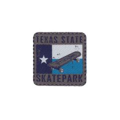 HKM Iron-on patches Texas State skatepark 3.8cm - 5pcs