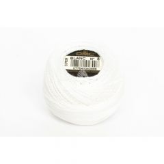 DMC Pearl cotton no.08 10x10g - BLANC