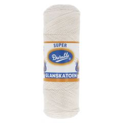 Durable Mercerised cotton yarn ecru - 10pcs