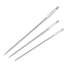 Prym Crewel embr. needles steel ast. no.3-9 slvr - 10x16pcs