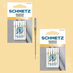 Schmetz Gold Topstitch needles - 20x5pcs