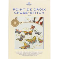 DMC Cross stitch embroidery book - 1pc