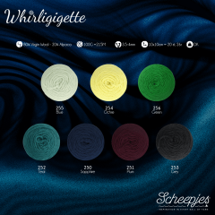 Scheepjes Whirligigette assortment 3x100g - 7 colours - 1pc