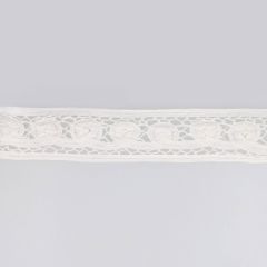 Brussels lace 50mm white - 13.7m