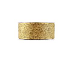 Deko Ribbon lurex Gold or silver 40mm - 20m