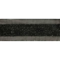 Handmade tulle ribbon sequined 75mm - 6m
