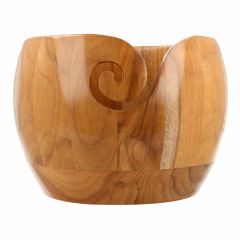 Scheepjes Yarn Bowl teak wood 17.5x12cm - 1pc