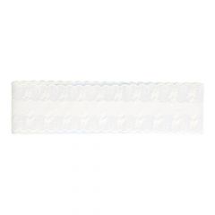 Broderie anglaise 48mm white - 18.4m
