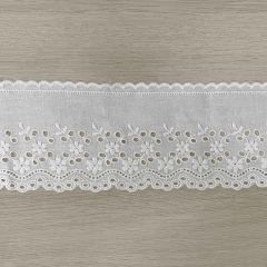Broderie anglaise white - 18.4m