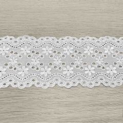 Broderie anglaise 70mm  - 18.4m