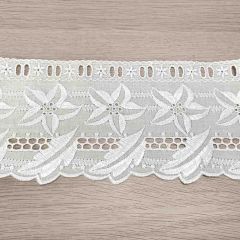 Broderie anglaise shiny 110mm - 9.2m