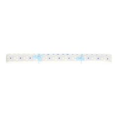 Broderie anglaise trim white - 18.4m
