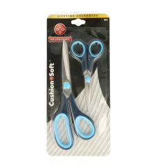 Mundial Scissors set soft-grip 1862 21.6+14cm - 6pcs