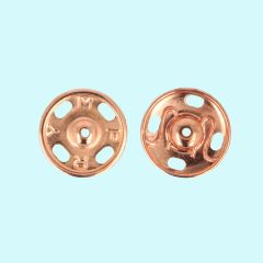 Prym Sew-on snap fasteners brass rose gold - 5pcs