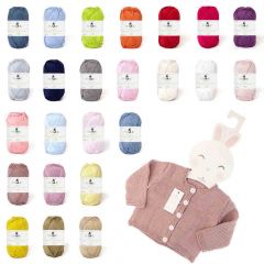 DMC Baby cotton assortment 10x50g - 24 colours - 1pc