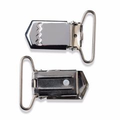 Prym Brace clips 25mm silver - 5x2pcs
