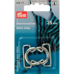 Prym Bikini and belt clasp steel loop 25mm silver - 5pcs
