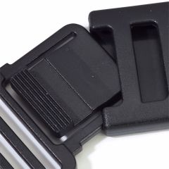 Prym Clip buckle plastic 35mm black - 5x2pcs