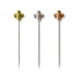 Cohana Marking pins flower gold-silver-bronze - 1x3pcs
