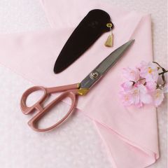Cohana Sakura Banshu scissors with lacquer 22cm pink - 1pc