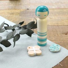 Cohana Kokeshi Doll pincushion set – 1pc