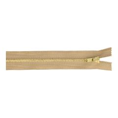 Pants zipper copper 22cm - 10pcs