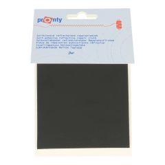 Pronty Repair cloth self-adhesive reflective black - 10pcs