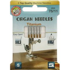 Organ Needles Eco-pack titanium 5 needles - 20pcs