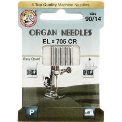 Organ Needles Eco-pack ELX705 chrome 5 needles - 20pcs