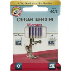 Organ Needles Eco-pack microtex 5 needles - 20pcs