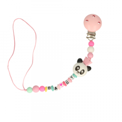 Opry Pacifier chain wood - 1pcs