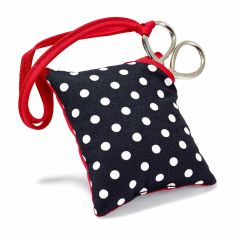 Prym Polka pin cushion with scissors - 5pcs