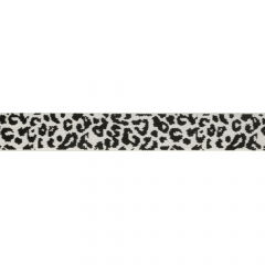 Elastic leopard print 25mm - 10m