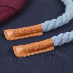 Leather cord stoppers classic 50mm - 50pcs