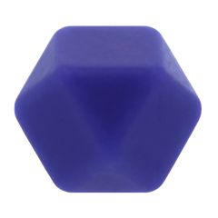 Opry Silicone beads hexagon 14mm - 5x5pcs