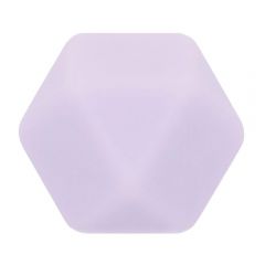 Opry Silicone beads hexagon 17mm - 5x5pcs