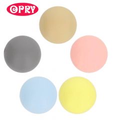 Opry Silicone beads round 12mm - 5x5pcs - AST