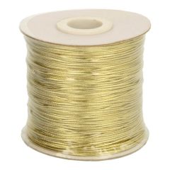 Cord metallic gold 1mm - 200m