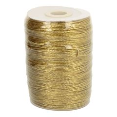 Cord metallic gold 1,5mm - 200m