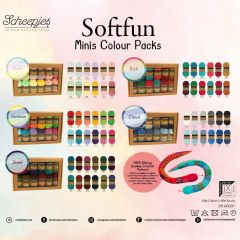 Scheepjes Softfun colour pack 12x20g - 5x2pcs - AST