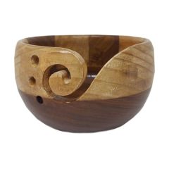 Scheepjes Yarn bowl multi wood - 1pc