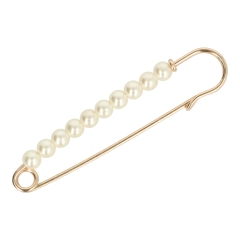Kilt pins with pearls - 10pcs