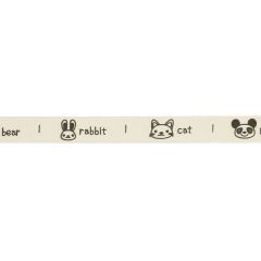 Ribbon bear rabbit cat 15 mm 25 m