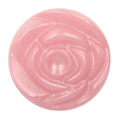 Button rose mother-of-pearl size 24 - 15mm - 50pcs